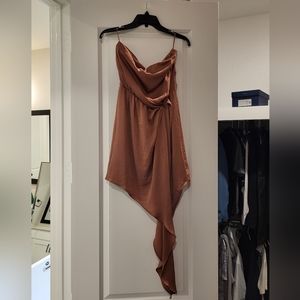 Express strapless dress